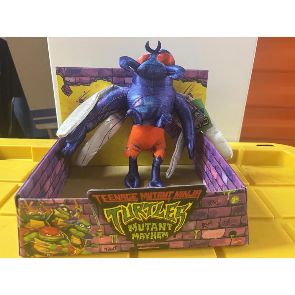Teenage Mutant Ninja Turtles Superfly Plush 8" Mutant Mayhem Nickelodeon - NEW